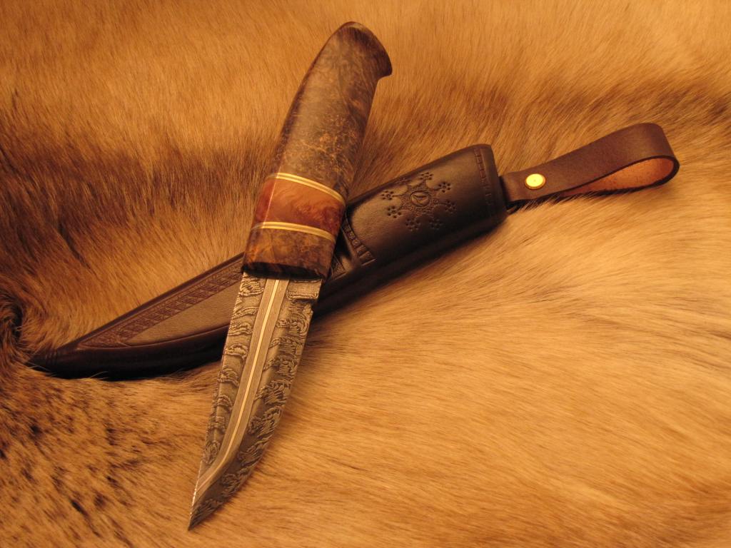 Damascus Jagdmesser 1