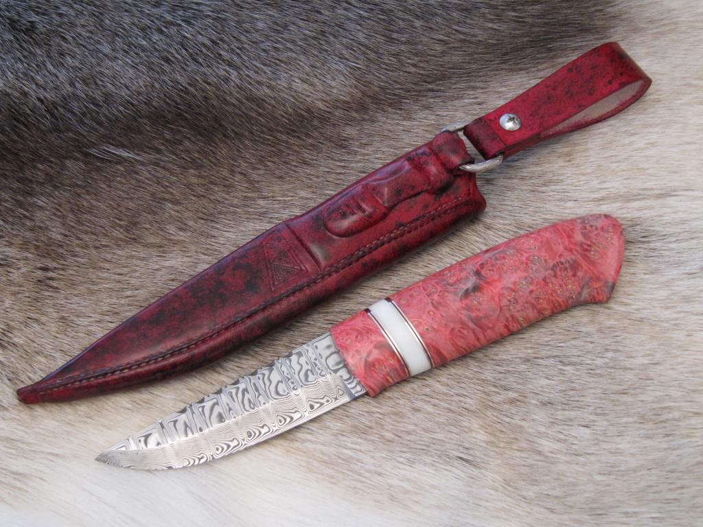 damasteel odins eye box elder burl corian decorations2