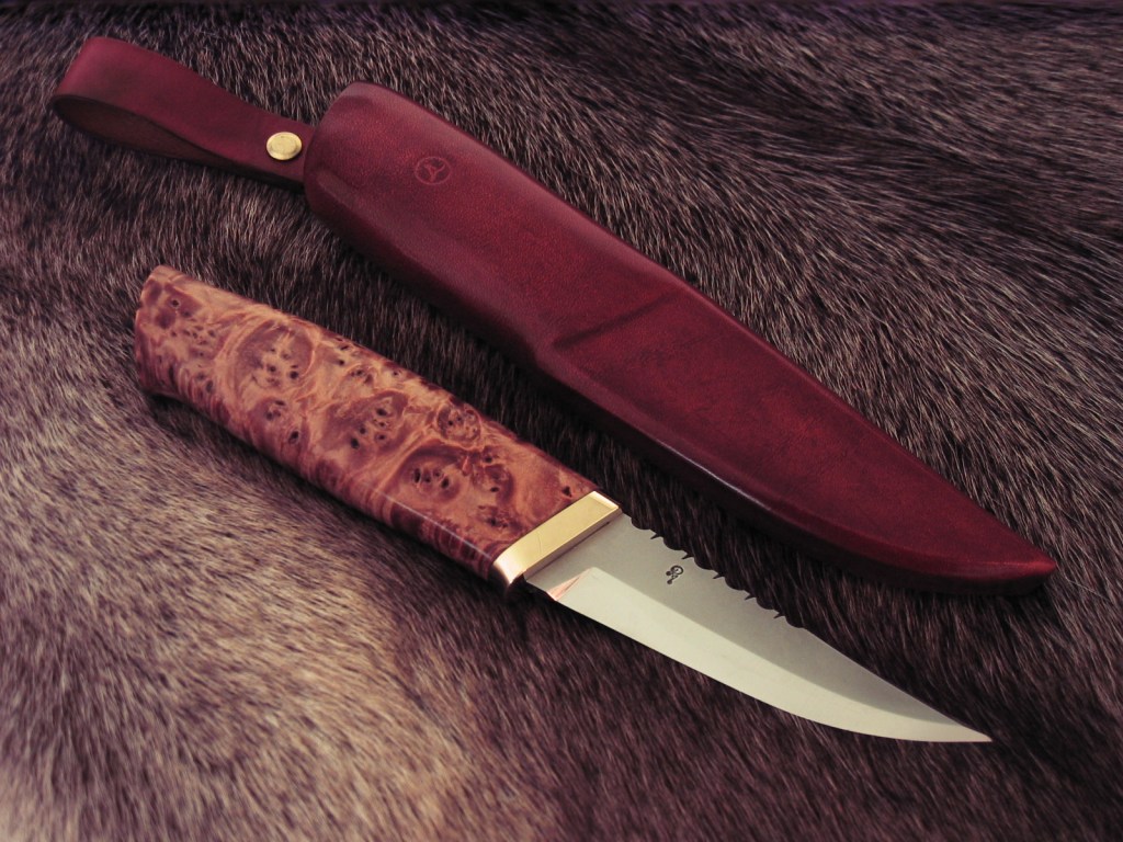 Gebrauchsmesser Mattson blade Weide Maser