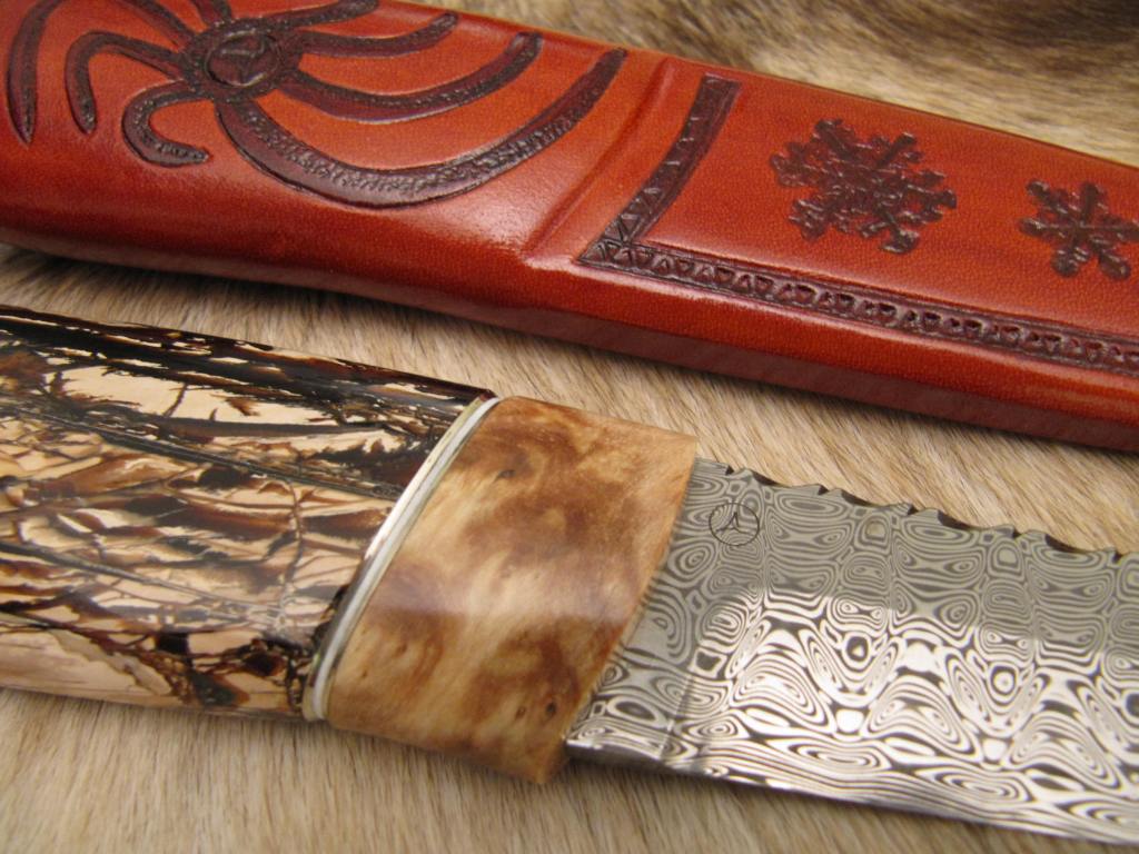 ladder damascus curly birch mammoth tusk2