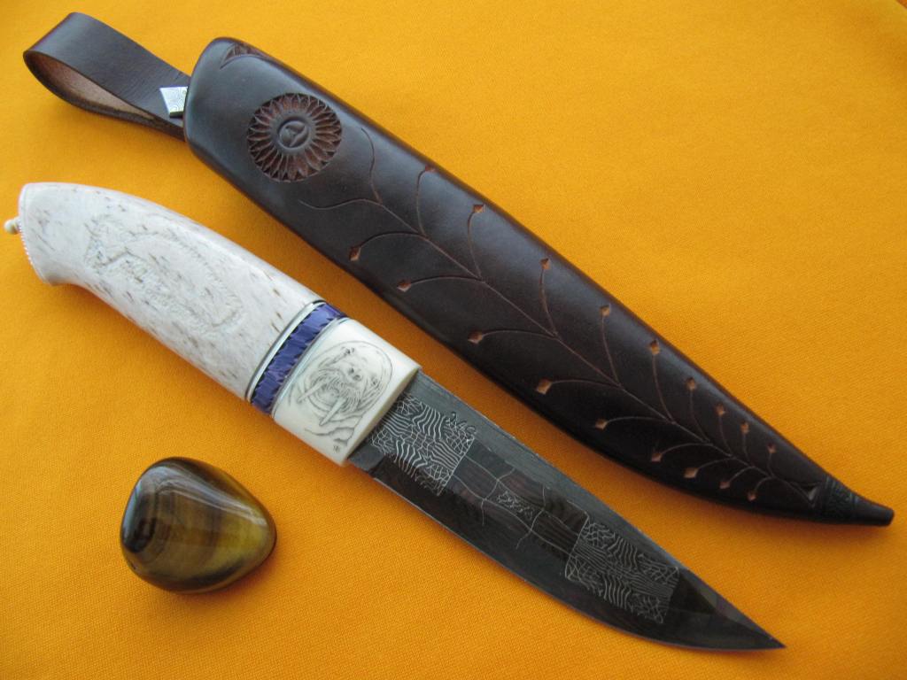 Liebhaberstück Mosaikdamast Scrimshaw Engraving1